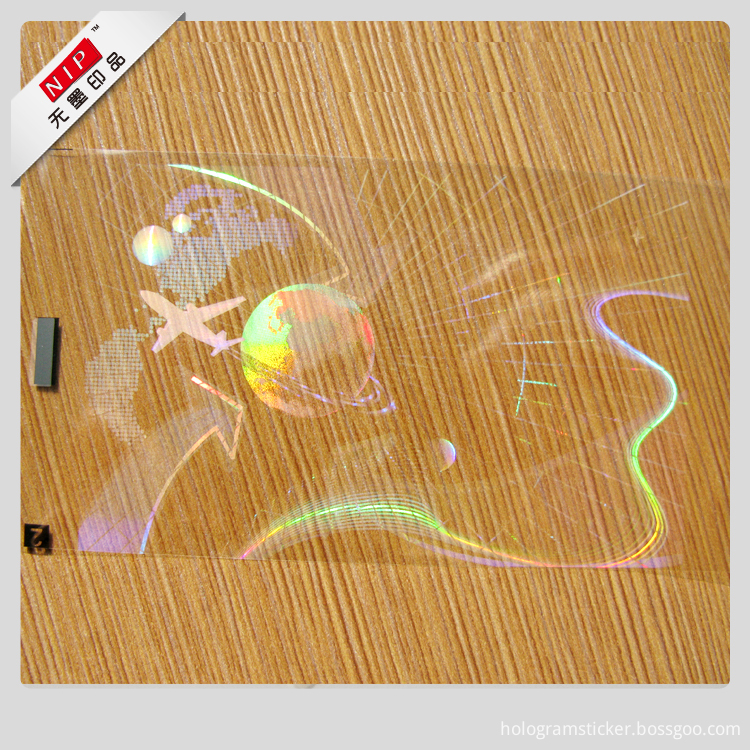 Hologram sticker film