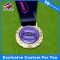 Wholesale Cheap Blank Metal Medal with Epoxy Your Logo