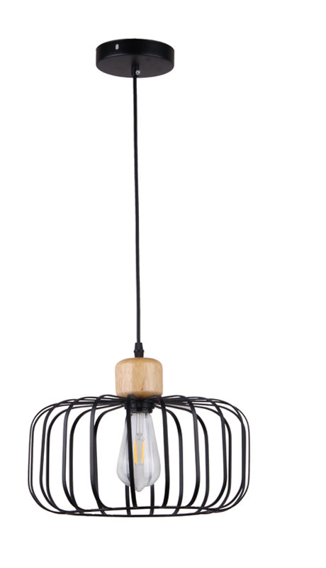 European Modern Chandelier Black