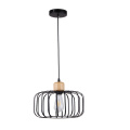 Modern new black iron outdoor pendant