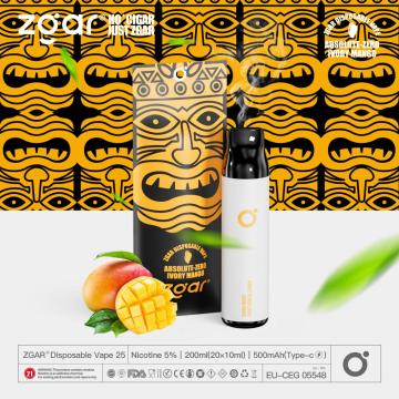 ZGAR E-CIGETETTE VAPE 10 ml