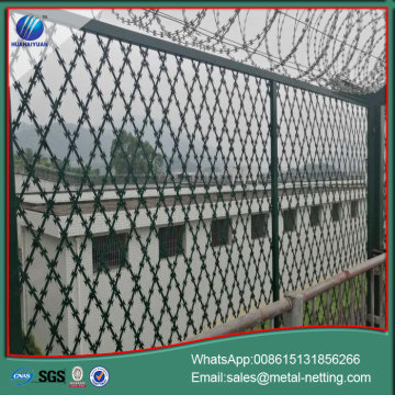 welded razor blade wire razor wire fence