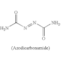 temperatura de descomposición azodicarbonamida