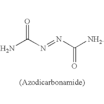 decomposition  azodicarbonamide temperature