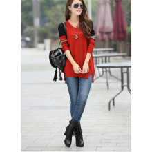 Coreano Rodada Knitwear Top Loose Knitted Pullover Woman Sweater