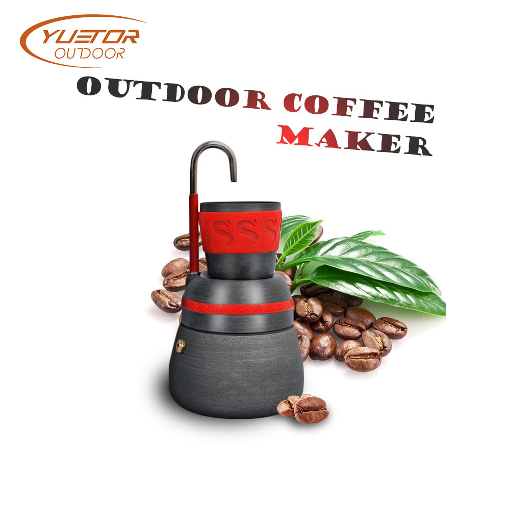 Outdoor Compact Percolator Coffee Maker for Camping