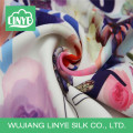 silk touch polyester spandex fabric, 4 way stretch fabric