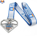 Médaille de bicycle plus métallique personnalisée