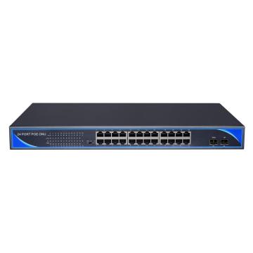 Venda quente 24ports poe interruptor gigabit ftth onu