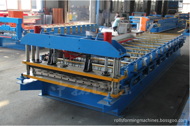 1000 metal roof sheet machine roofing panel roll forming machine roll forming 2