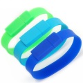 Pulseira de silicone pulseira usb flash drive