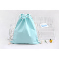 Custom drawstring pocket pure color leisure bag