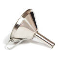 Stainless Steel Large Funnel With Detachable Strainer