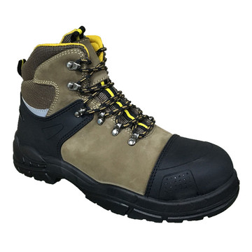 New Designed TPU + Nubuck Leather Safety Shoes (WS6006)