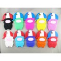 Funny Pig Colorful Cartoon Mini Silicone Key Parts (HY-KA-001)