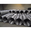 Oval Galvanizado Fio 2.2X2.7mm para Esgrima Farm