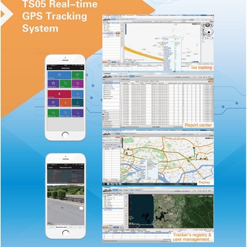 En línea en tiempo real GPS de coches de seguimiento de software (TS05-ER29)