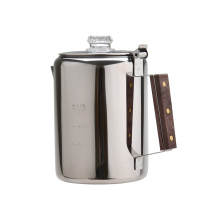 Portable Stainless Steel Camping Percolator Coffee Pot