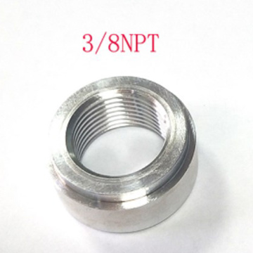 Conexión de tubería de aluminio con tapón de soldadura 3/8 NPT