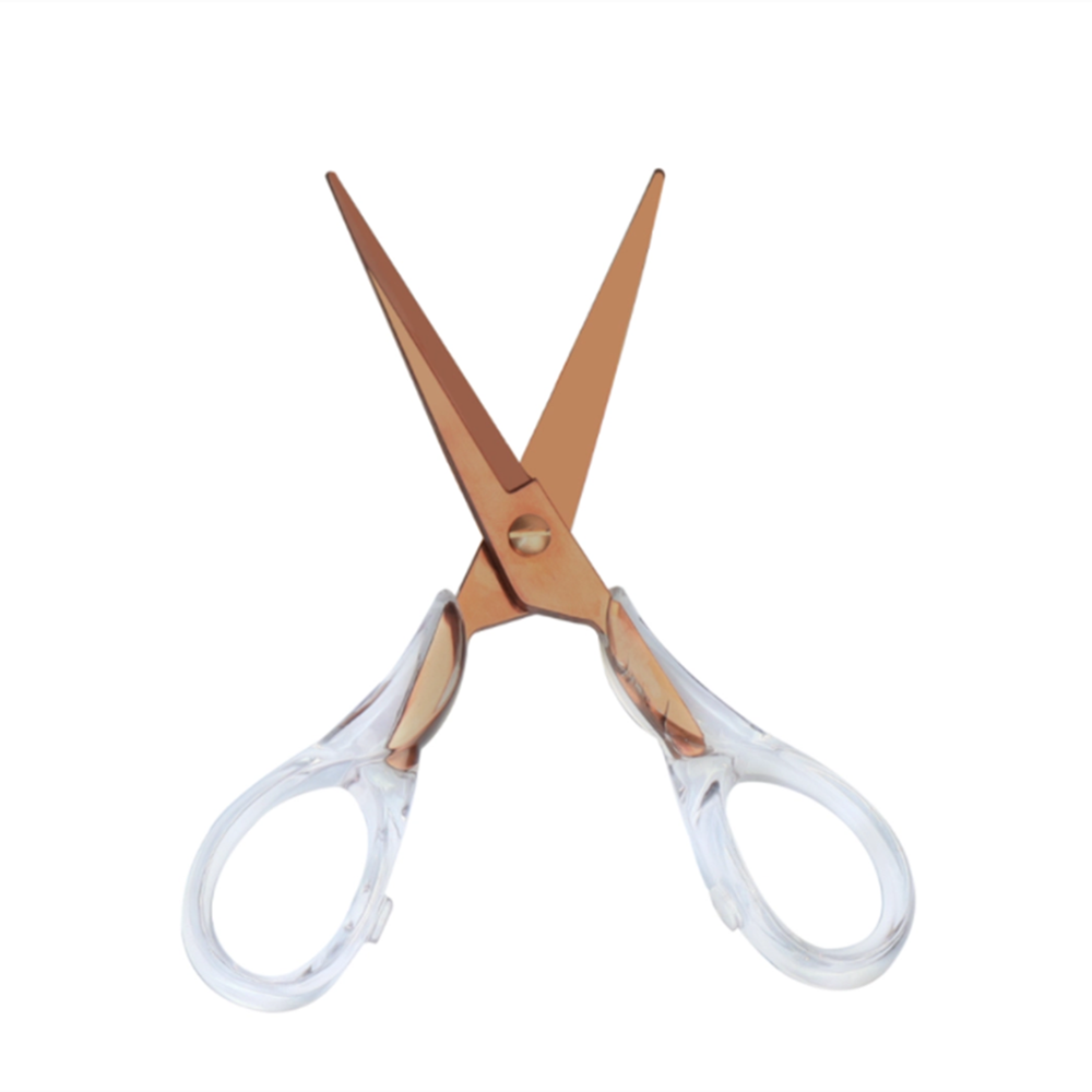 Acrylic Scissor Rose Gold