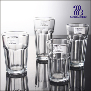 Verre à verre transparent et vasque à verre transparent (GB03017811)