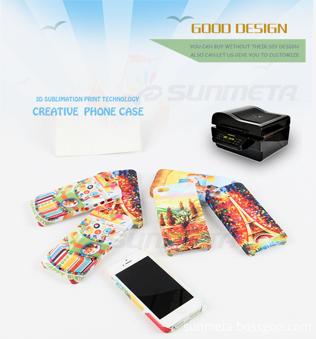 FREESUB Sublimation Heat Transfer Customized Phone Covers