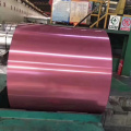 Farbverzinkte Stahlspule