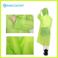 Fashion Clear PVC Womens Poncho Rainwear Rvc-157