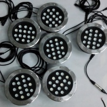 High Power Dimmable RGB LED Inground Light