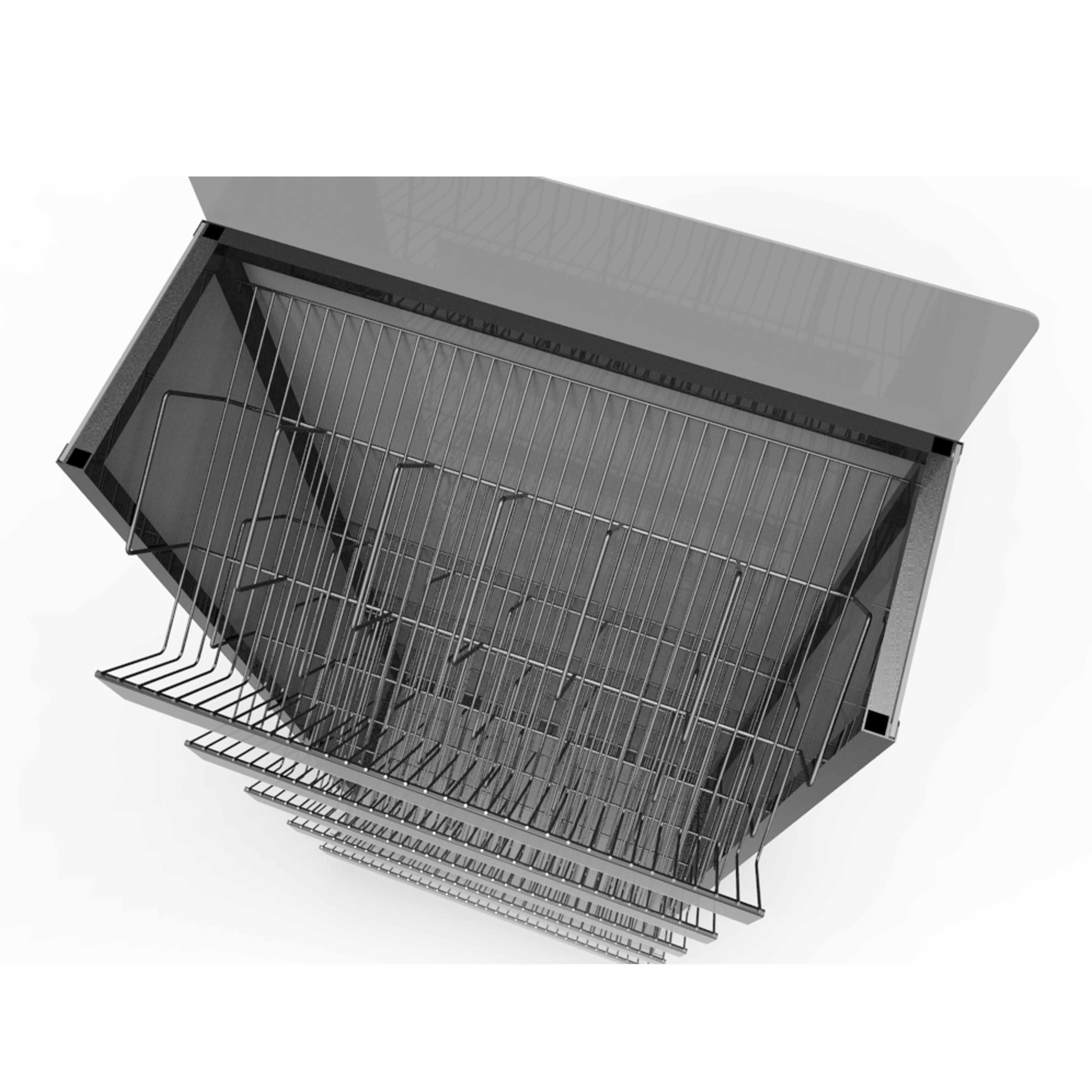 Stable Wire Shelf Display Stand