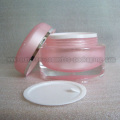 50g Rosa redondo forma envases cosméticos Jar