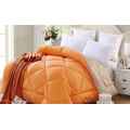 100 % polyester Soft brossé massif imprimé Comforter Set