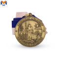 Custom Metal Antique Bronze Quality Zinc Alloy Medal