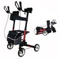 Aluminium aufrechte Rollator -Wanderer mit Armlehnen