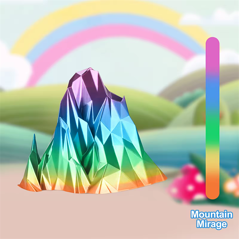Fast Color Gradient Change Rainbow PLA Fast Color Gradient Change Rainbow PLA