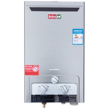 7L Niedriger Wasserdruck-Rauchabzugs-Sofort-Gas-Warmwasserbereiter