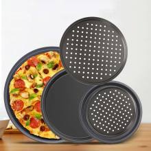 6-14 Zoll Non-Stick-Kohlenstoffstahl-Pizza-Pfanne