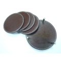 Genuine Leather Coaster Set, Cup Mat, Cup Pad CS-002