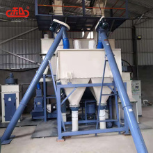 Linha de produção de processamento de máquinas de pellets de alimentação de palha