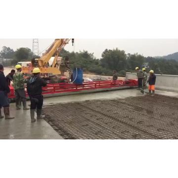 Máquina de nivelamento de pavimentação para pavimentadora de construção de estradas