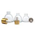 Botella de gotera de aceite esencial cosmética de vidrio de forma de pagoda