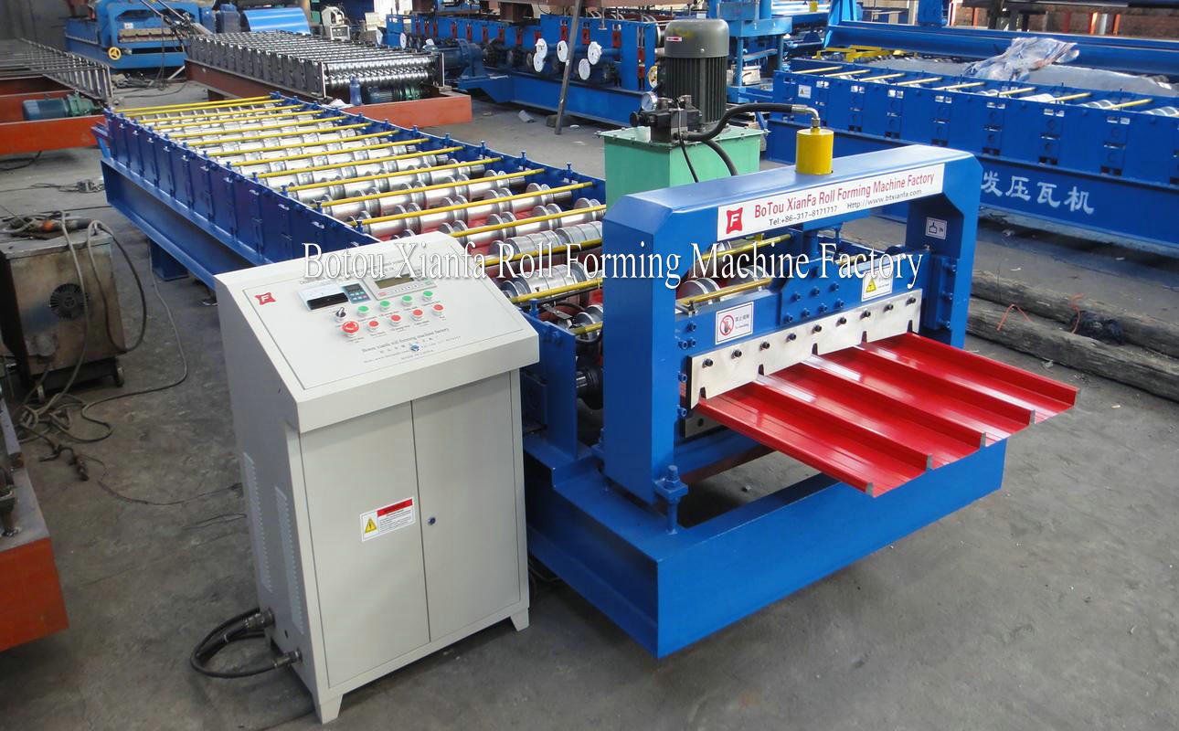 hidden joint roll forming machine