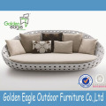 outdoor garden rattan wicker aluminum sofa set cushion