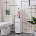 Toilet Storage Rack White Floor Standing Storage