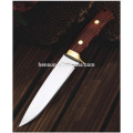 Tactical Military Knife with Rivet Wood Handle