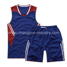 summer season new style basketball clothes for polyester material