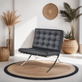 Barcelona Chair in Black PU