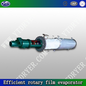 Eficiente evaporador de película rotativa