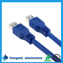 USB3.0 Am to Am Kabel Blau Kabel