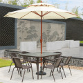 Outdoor Patio Umbrella Sunshade Combination